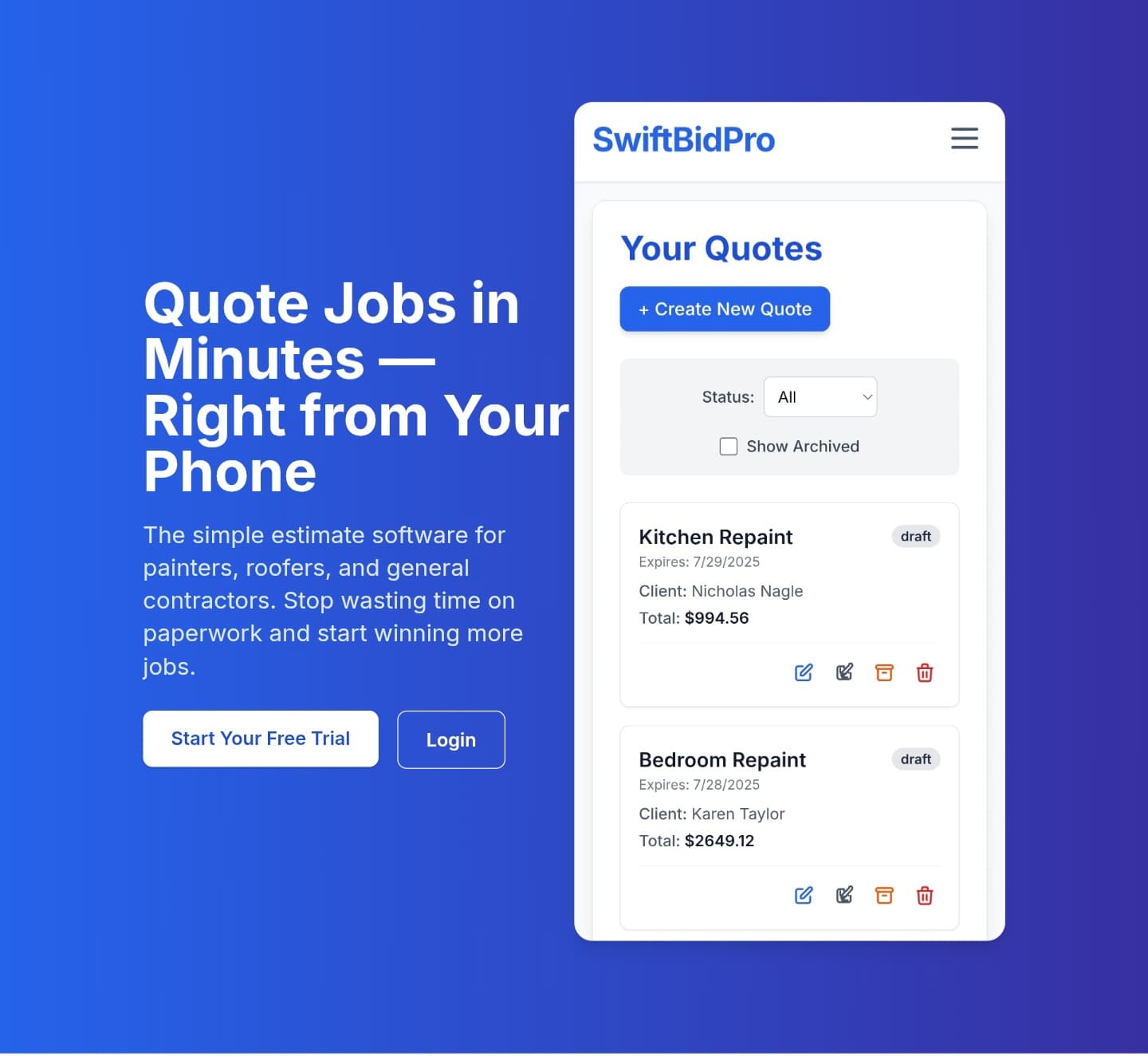 SwiftBid Pro